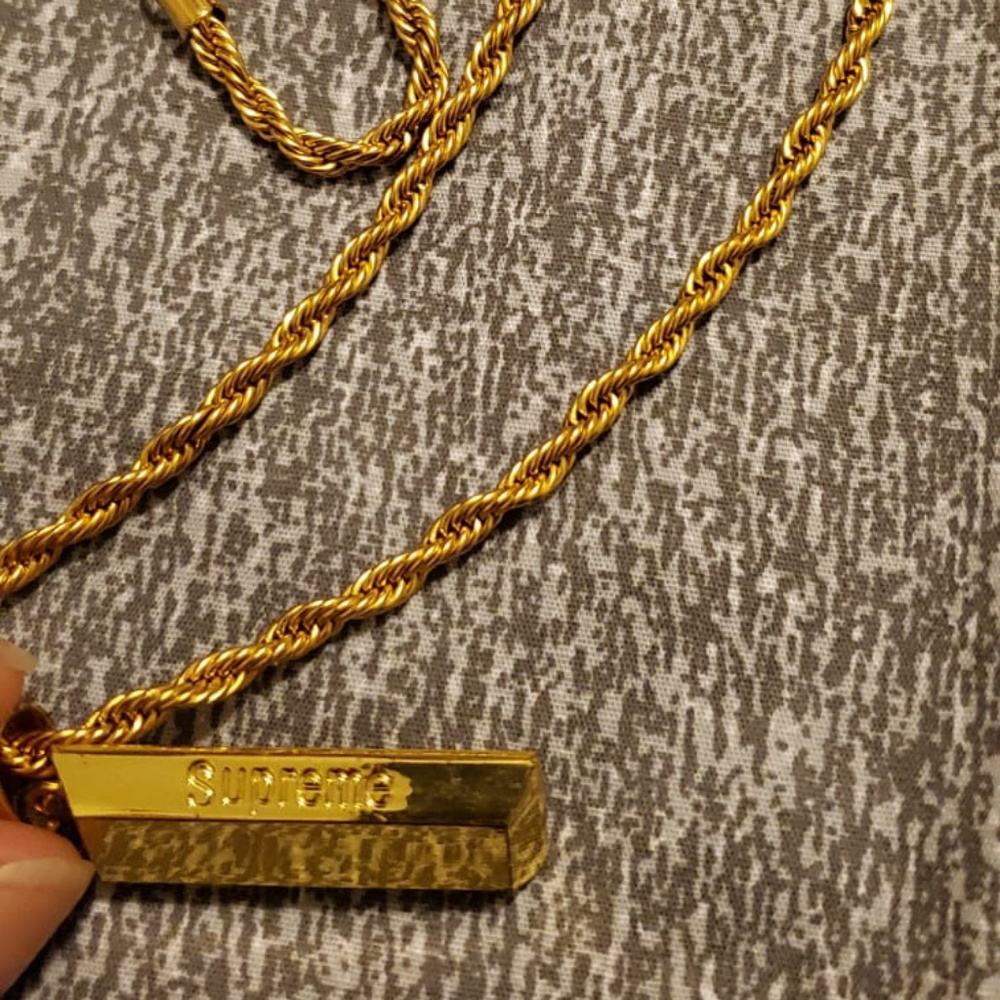 18k gold plated Supreme Rope Chain - Picture 8 of 8